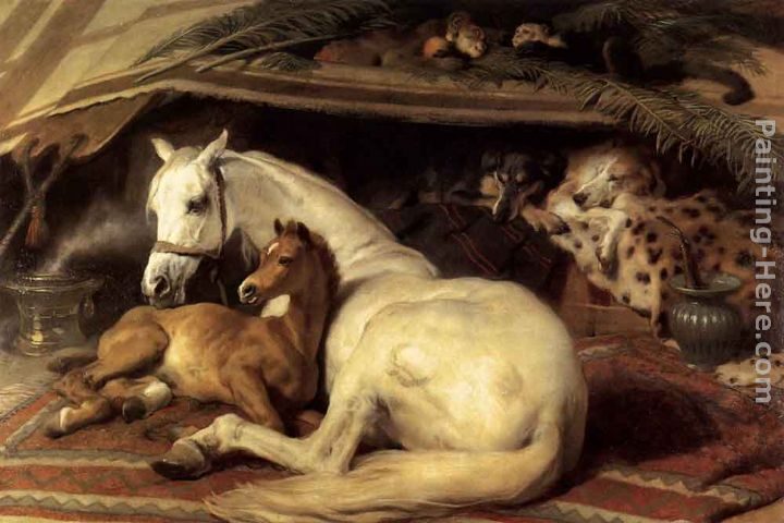 Sir Edwin Henry Landseer The Arab Tent